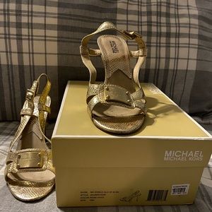 Michael Kors Gold Size 9.5